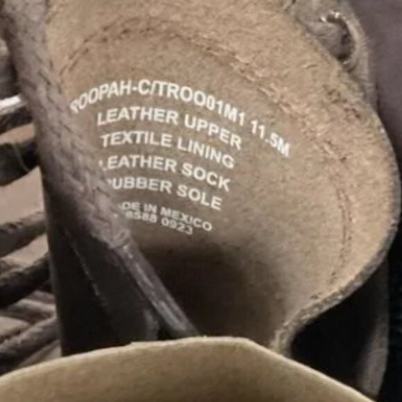 NIB Steve Madden Men's Genuine Leather Combat Boots, 11.5 Wide - Picture 9 of 13